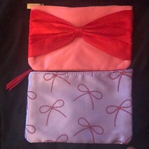 ⭐️ Bow Makeup Bag Bundle